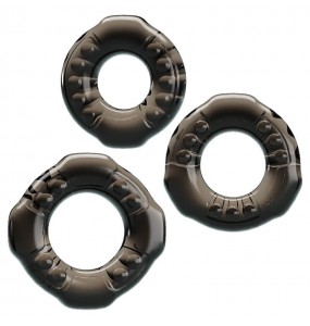 BAILE - YVONNE Cock Rings (Full Set 3 Pieces)